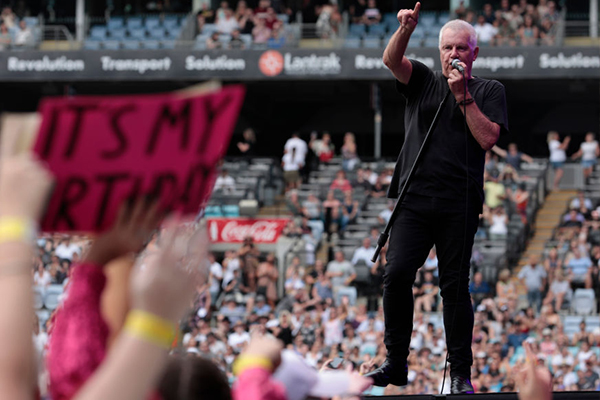 Daryl Braithwaite reveals his own fanboy moment at Fire Fight Australia concert