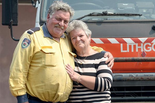 Hero firefighter ‘still shell-shocked’ after watching his own home burn down