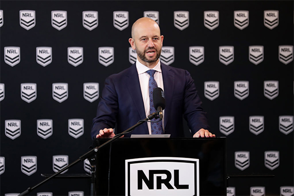 NRL boss Todd Greenberg steps down