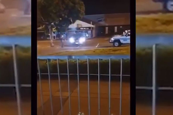 Article image for WATCH | Children filmed allegedly taunting police