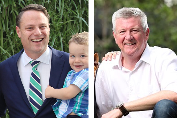 Brisbane Lord Mayor Adrian Schrinner goes head-to-head with challenger Pat Condren