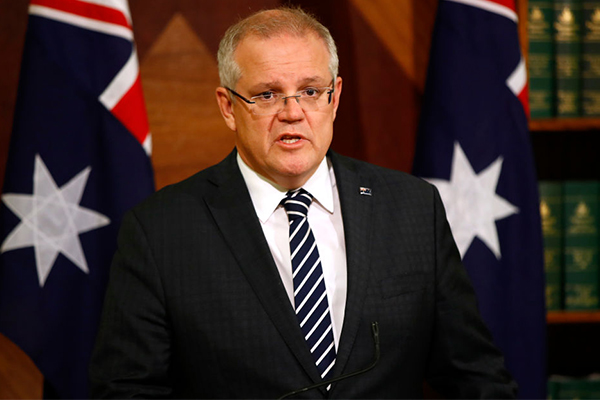 Article image for ‘Virus will wreak enormous damage’: PM tells Australians to stay home