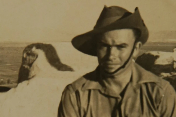 Article image for ‘It’s unbelievable’: 103-year-old veteran recalls battle from 80 years ago