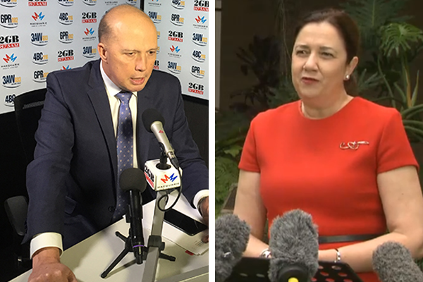 Article image for ‘Beyond a disaster’: Peter Dutton accuses states of ‘social experiment’ sending people broke