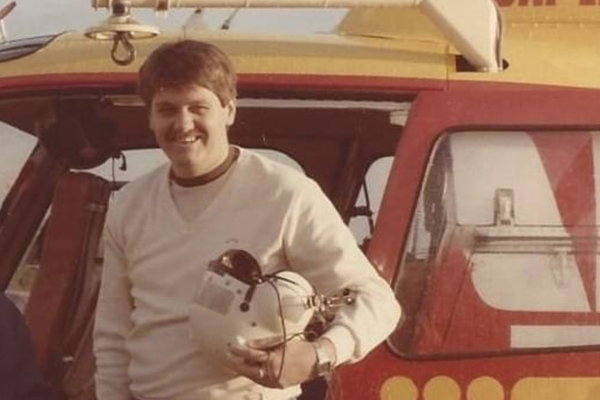 Article image for Ray Hadley relives his days aboard the lifesaver rescue helicopter