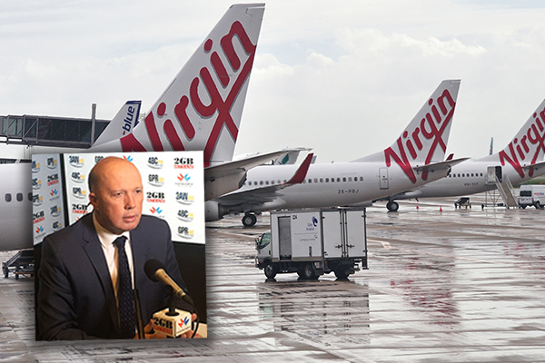 Article image for ‘They don’t have one dollar in the bank’: Peter Dutton slams QLD’s airline bid