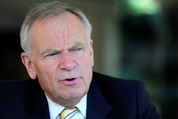 ‘I’m not your friend any longer!’: Lord Jeffrey Archer clears things up with Alan Jones