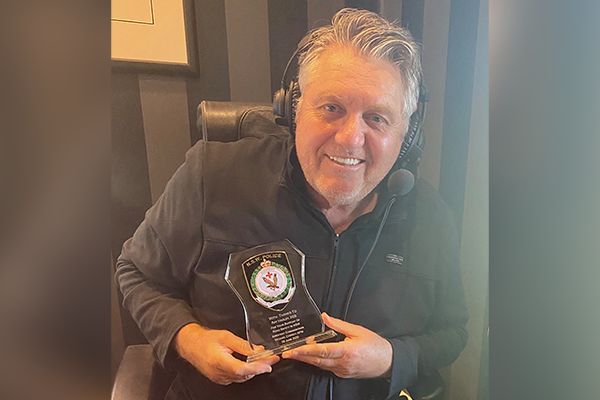 Retiring police officer’s personal thank you to Ray Hadley
