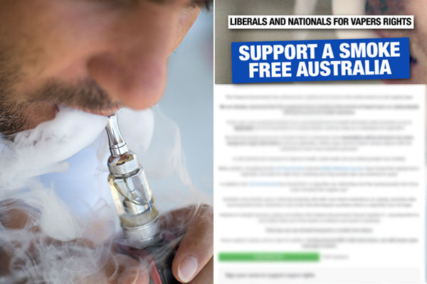 Article image for MPs break ranks to defy government’s vaping ban