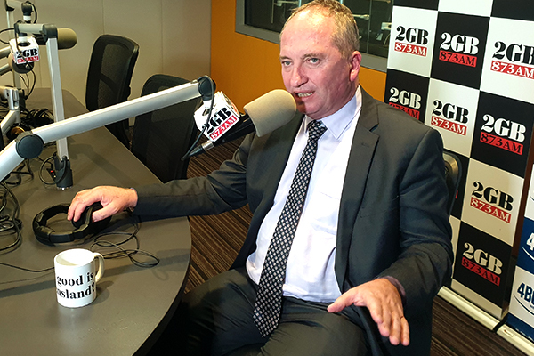 Article image for Barnaby Joyce joins the fight against the government’s vaping ban