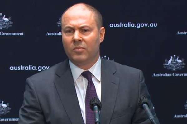 Article image for Treasurer Josh Frydenberg slams Deputy Premier’s ‘conspiracy’