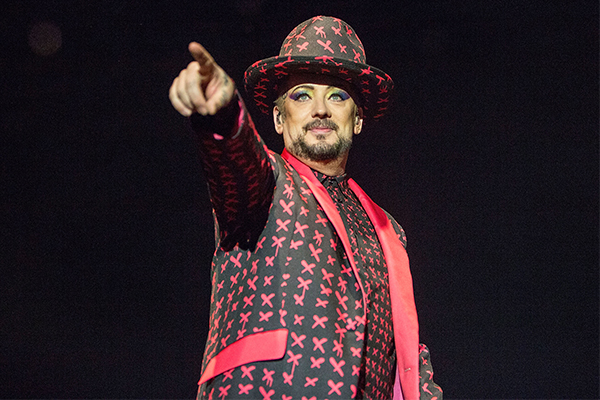 Article image for Awkward moment: Boy George drops out of chat with Neil Breen