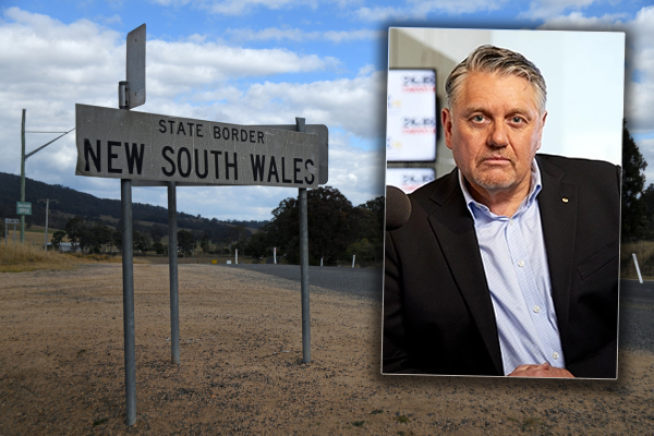 Article image for ‘Just do it!’: Ray Hadley supports calls for NSW to move border with QLD