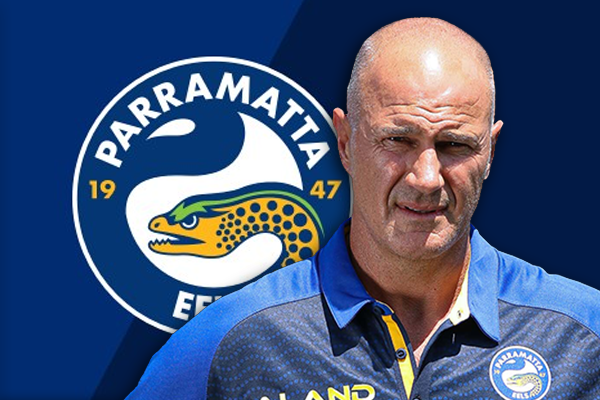 Eels players celebrate re-signing of ‘outstanding’ coach Brad Arthur