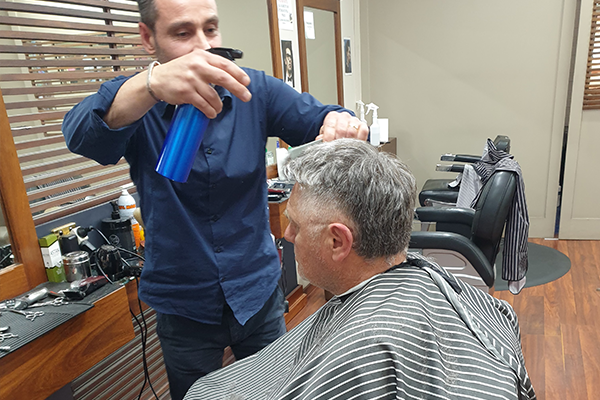 Article image for The big reveal: Ray Hadley gets his mullet cut for mental health