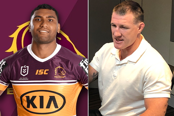 Article image for Paul Gallen casts doubt on Broncos’ sacking of Tevita Pangai Jnr