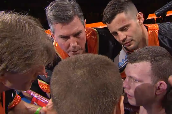 Article image for ‘It wasn’t a good look’: Jeff Horn’s trainer under fire after fight