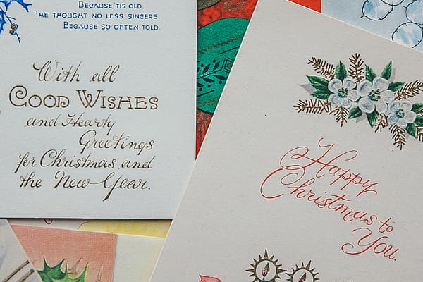 The power of Christmas cards