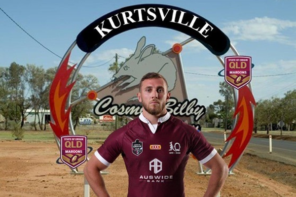 Regional Queensland town renames itself in honour of Maroons star