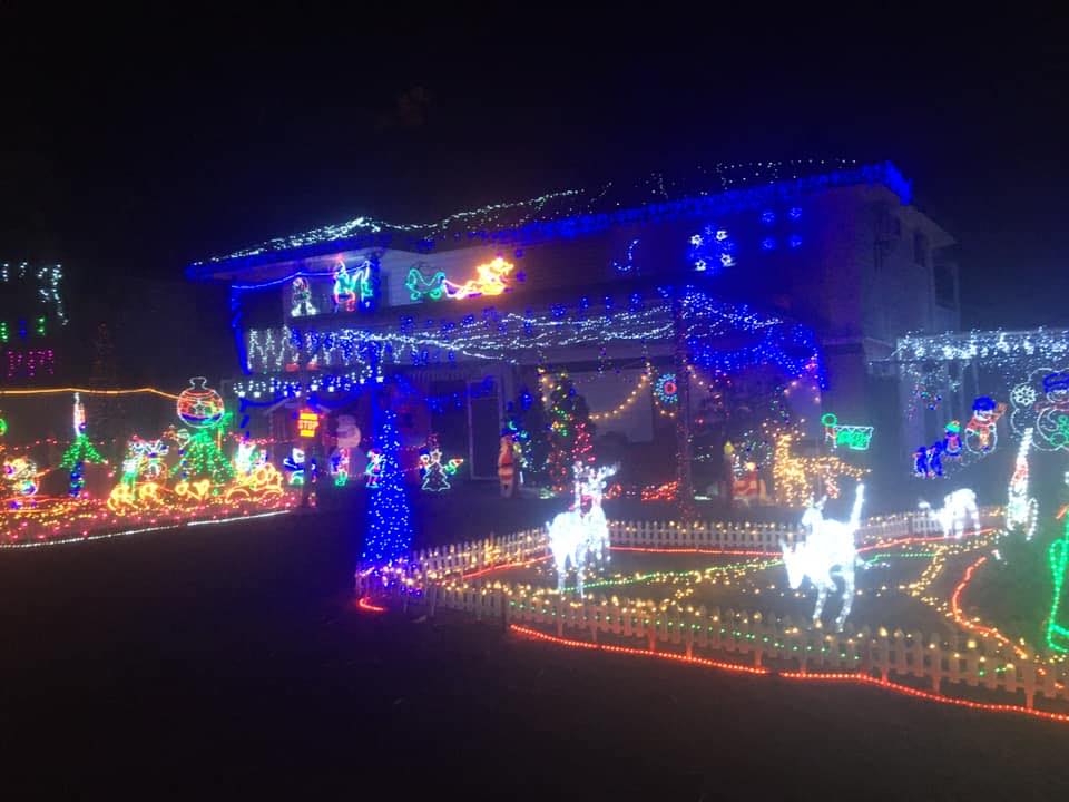 Bray Park lit up by generosity of resident every Christmas