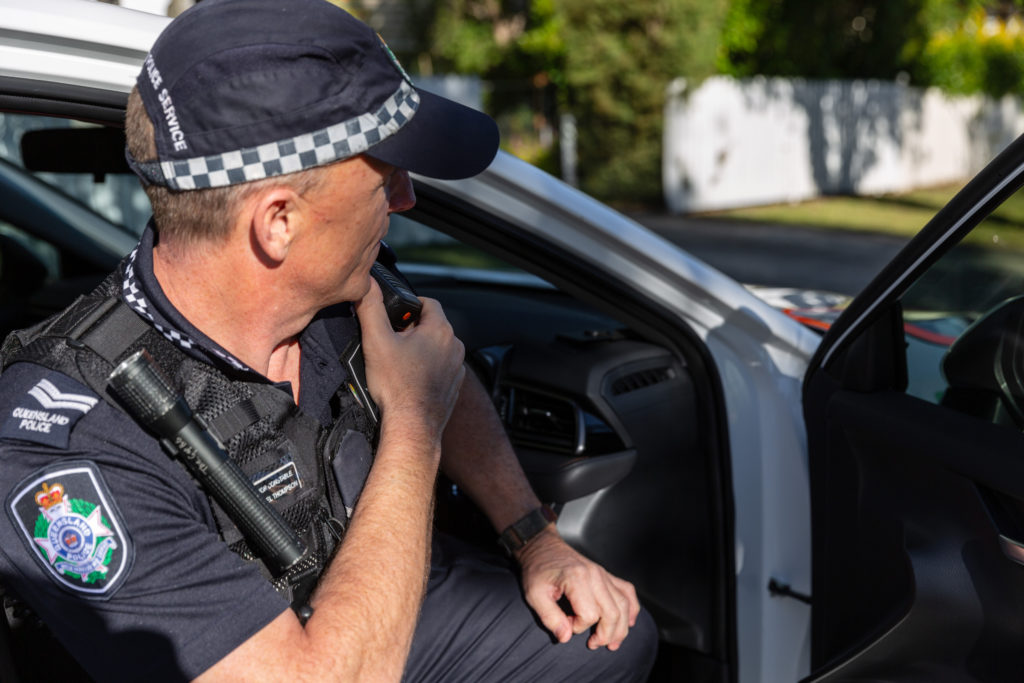 Article image for Police officer suffers injury after being hit by car