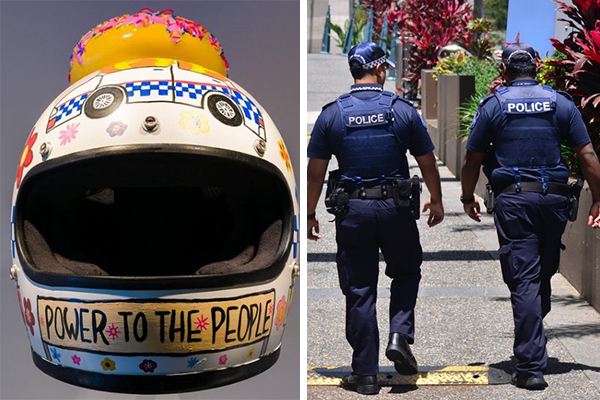 Article image for GOMA responds to controversial piece of art after police union demands apology