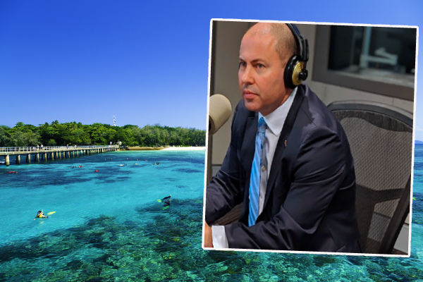 Article image for Josh Frydenberg tight-lipped on tourism package after FNQ visit