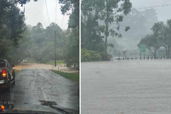 Article image for STAY INSIDE: Queenslanders told to keep off the roads as rain event intensifies