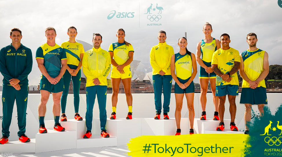 The Australian Olympic Team’s new uniform has been unveiled