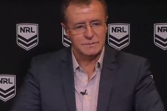 Article image for Graham Annesley admits Lachlan Lewis should have been taken off immediately
