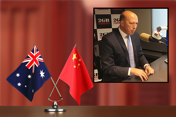 Article image for Peter Dutton says Australians are ‘sick’ of China’s cyber activity