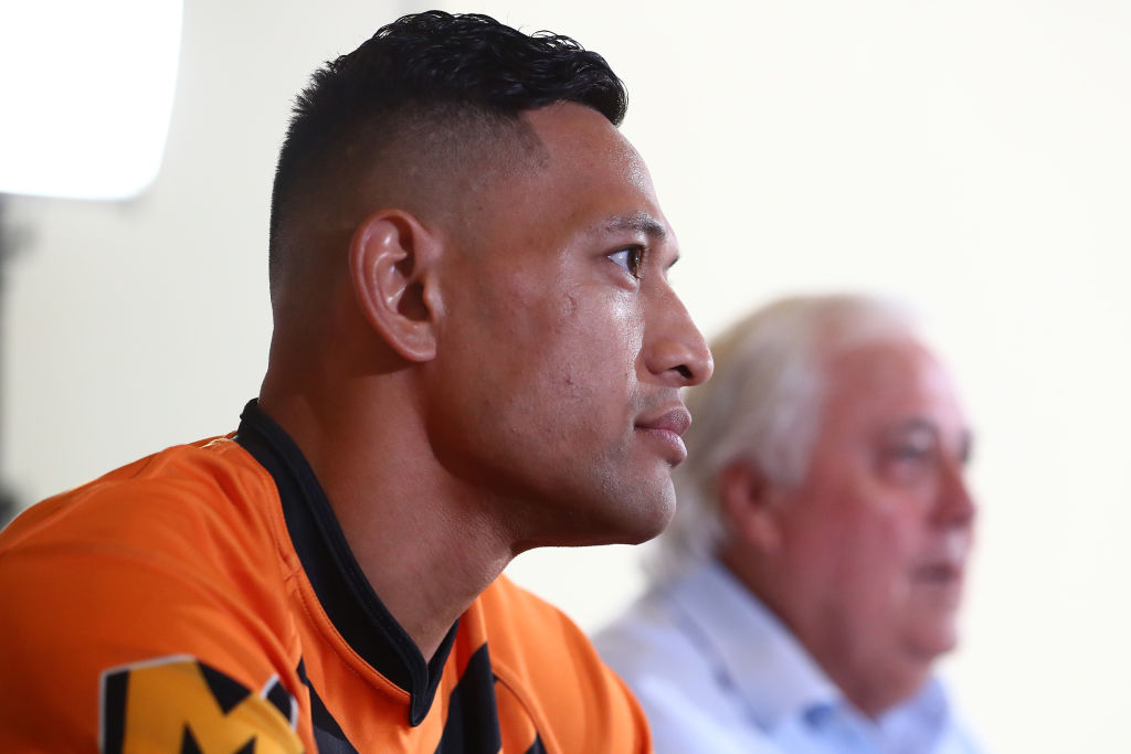 The potential obstacle for Israel Folau’s comeback bid