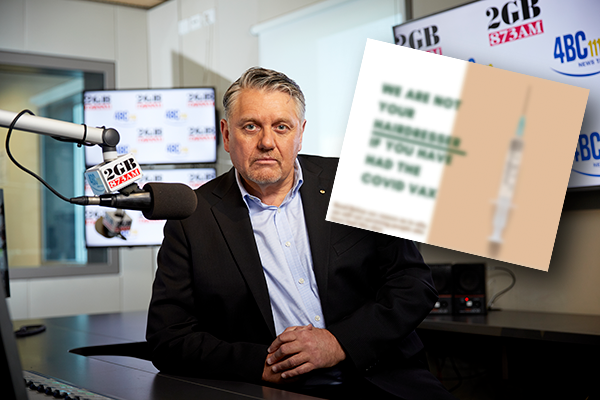 Article image for Ray Hadley calls out hairdresser over ‘ridiculous’ social media rant