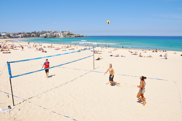 Bondi residents suggest volleyball be banned for beachgoers