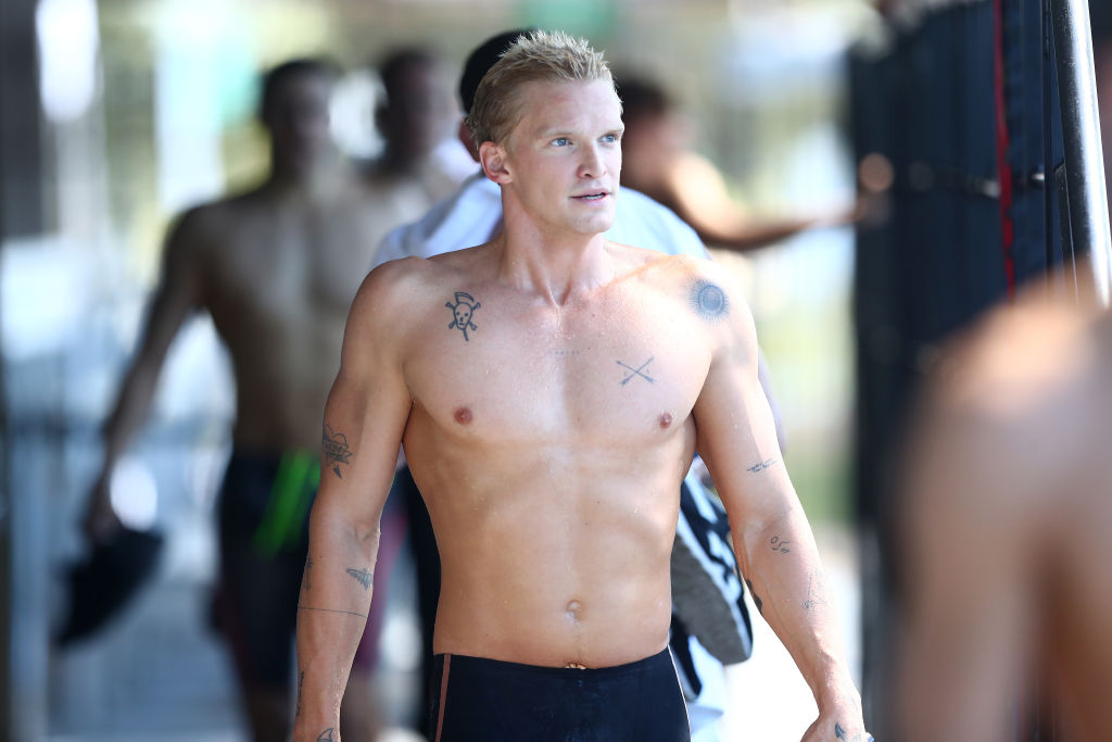 Grant Hackett’s tip for Olympic future of popstar turned swimmer Cody Simpson