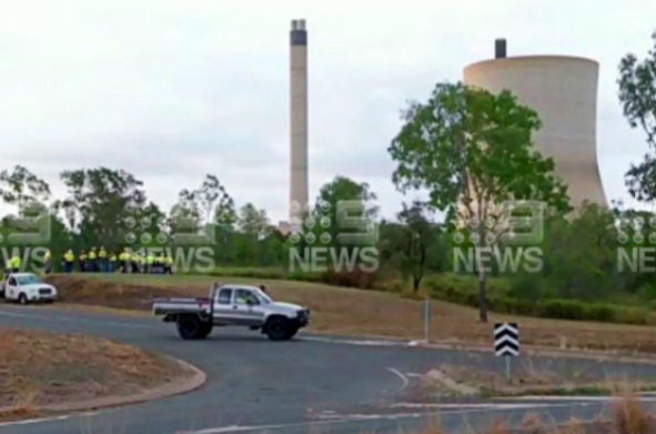 Article image for Revealed: The first image of the damage at Callide Power Station