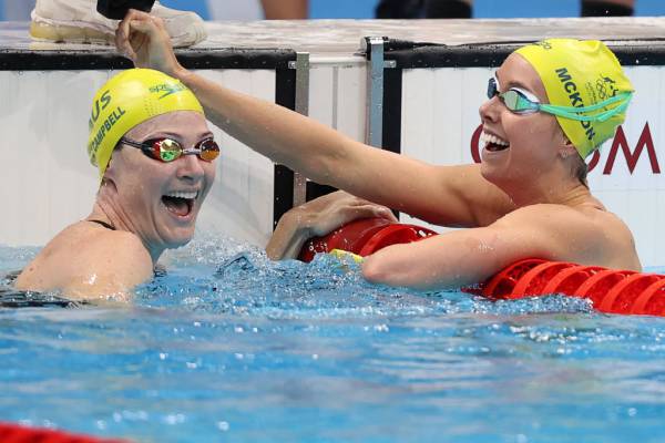 Article image for ‘Unbelievable’ strength of Cate Campbell and Emma McKeon