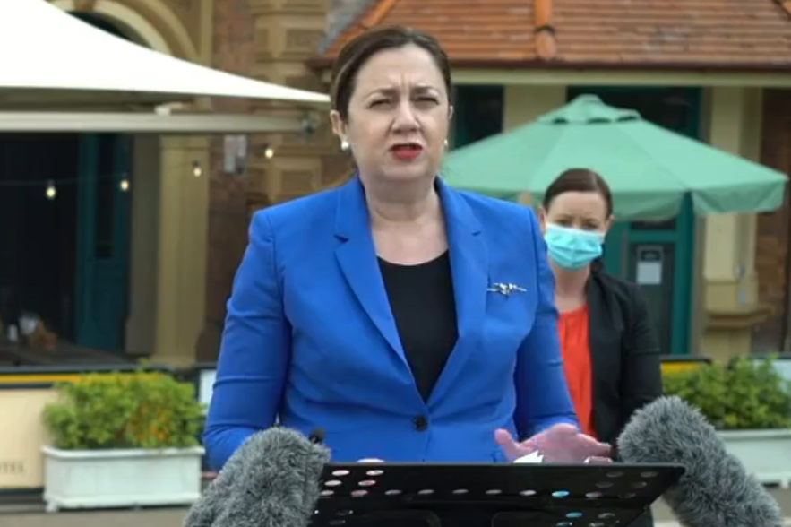 Article image for Annastacia Palaszczuk ‘months late’ to the party as Queensland vaccination tails the nation