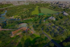 Major public parkland re-development well underway in Brisbane