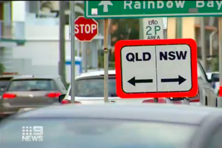 NSW-Queensland border bubble back on after COVID scare