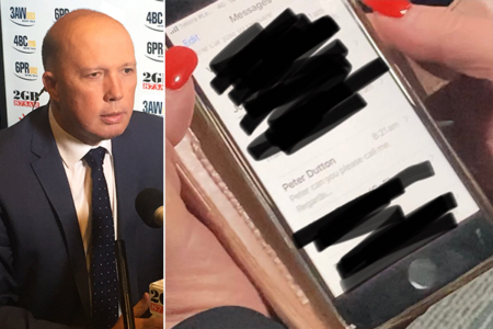 Peter Dutton addresses Qld Health Minister’s stray text saga