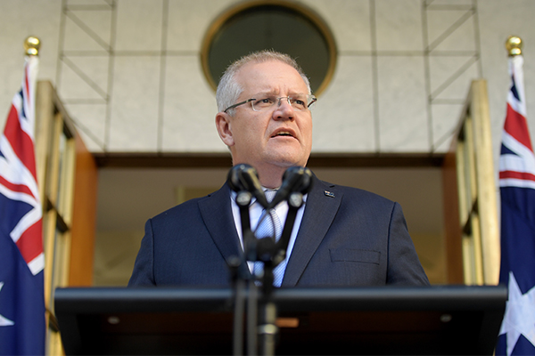 Article image for Scott Morrison’s ‘Steven Bradbury moment’