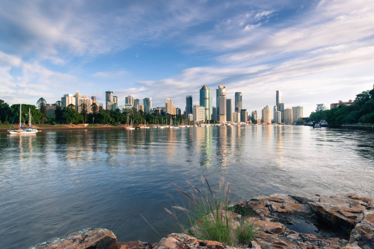 Article image for Brisbane CBD slowly coming back to life with workers, shoppers