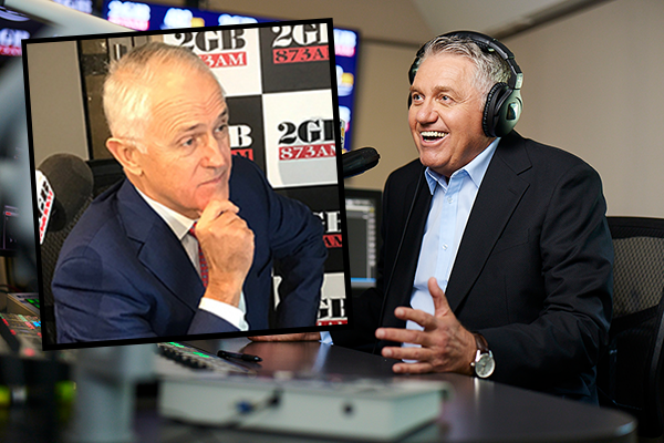 Article image for ‘No one wants him there!’: Malcolm Turnbull earns ‘toolie’ title from Ray Hadley 