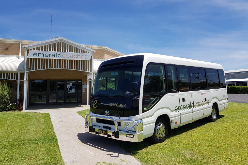 Article image for Queensland coach company eyeing green future ditches diesel fleet