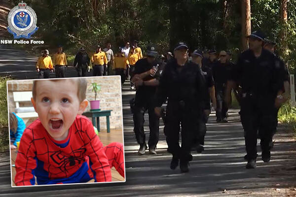 Article image for Police dig through garden of home where William Tyrrell was last seen 