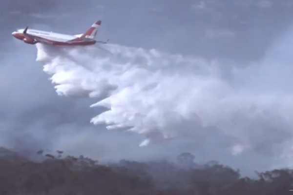 Article image for Large air tanker arriving to help fend off Australian bushfires