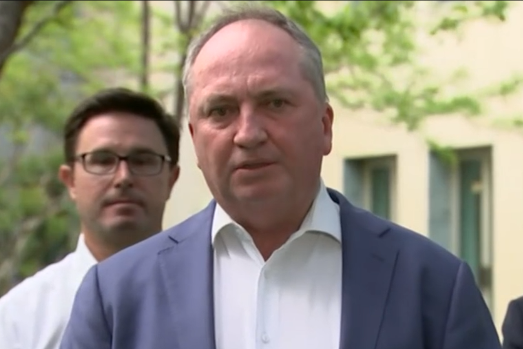 Article image for Barnaby Joyce tests positive for COVID-19 in US