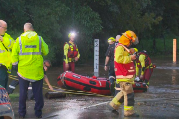 Article image for An insight into a swift water rescue and the perilous nature of flooded roads