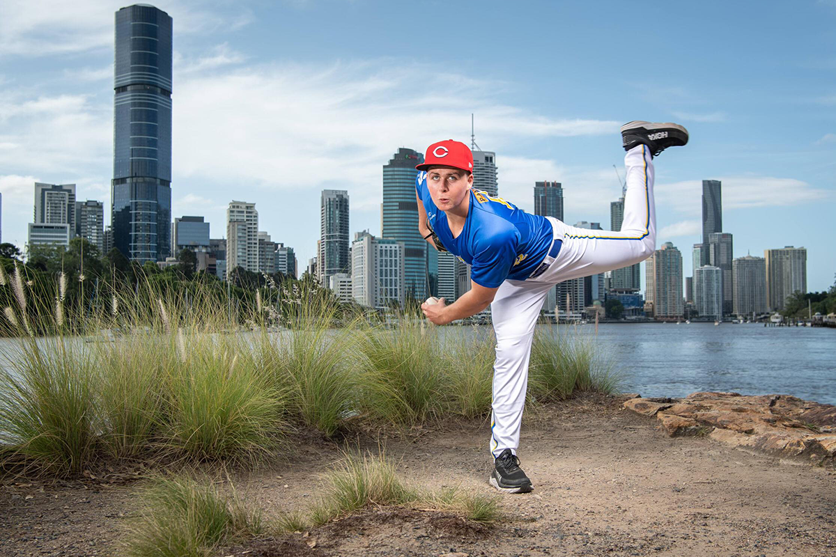 Article image for Homegrown young gun hits US baseball big leagues